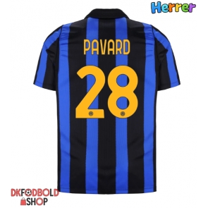 Inter Milan Benjamin Pavard #28 Hjemmebanetrøje 2026-27 Kort ærmer Inter Milan Benjamin Pavard #28 Hjemmebanetrøje 2026-27 Kort ærmer